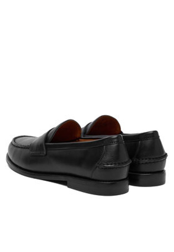 Polo Ralph Lauren Mokasyny Alston 803932221002 Czarny. Kolor: czarny. Materiał: skóra