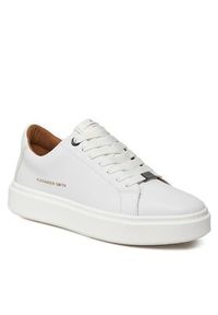 Alexander Smith Sneakersy London LDM9012TWT Biały. Kolor: biały. Materiał: skóra