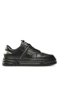 Liu Jo Sneakersy Cleo 10 BF3017 PX026 Czarny. Kolor: czarny. Materiał: skóra