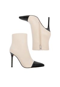 Nine West Botki CEO-MAYA-01 Beżowy. Kolor: beżowy. Materiał: syntetyk, materiał
