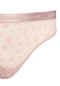 TOMMY HILFIGER - Tommy Hilfiger Komplet stringów UW0UW06135 Kolorowy. Materiał: syntetyk. Wzór: kolorowy #8