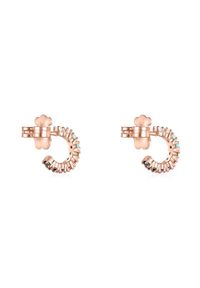 Tous kolczyki ze srebra pokrytego złotem. Materiał: złote, srebrne. Kolor: różowy #4