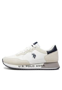 U.S. Polo Assn. Sneakersy CleeF006 CLEEF006/4TS1 Biały. Kolor: biały. Materiał: materiał #2