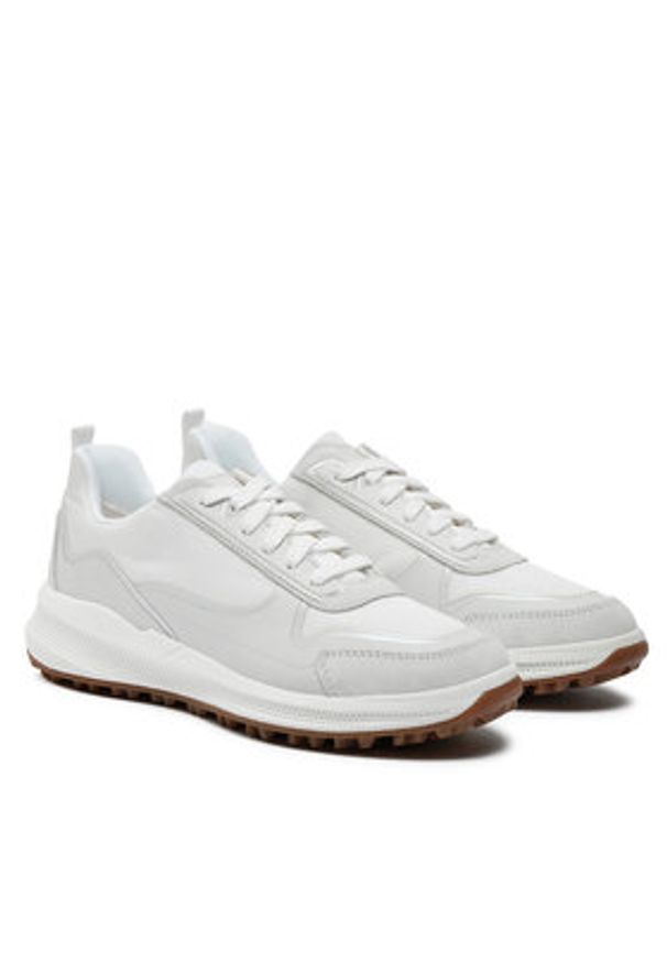 Geox Sneakersy D45FXB-01122 C1352 Biały. Kolor: biały. Materiał: materiał