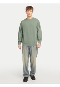 Jack & Jones Bluza Charge 12268273 Zielony Loose Fit. Kolor: zielony. Materiał: bawełna #3