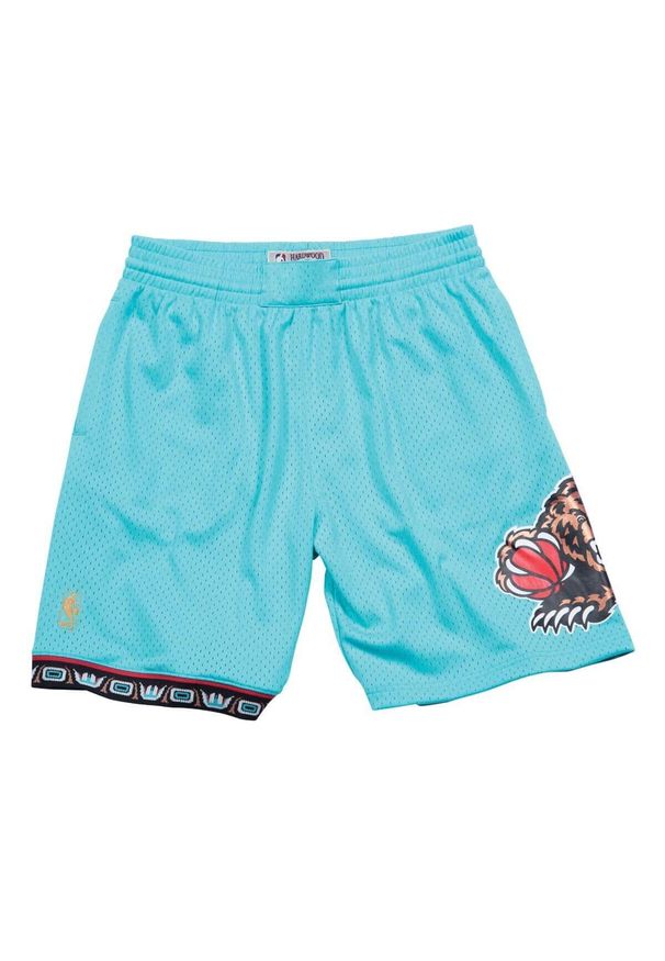 Mitchell & Ness - Krótki Vancouver Grizzlies nba. Kolor: niebieski. Długość: krótkie. Sport: koszykówka