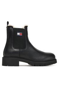Sztyblety Tommy Jeans. Kolor: czarny