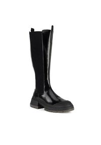 Nine West Kozaki WFA3033-10 Czarny. Kolor: czarny. Materiał: materiał #2