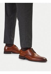 Gino Rossi - GINO ROSSI Półbuty EO-MARTINO-03 126AM Brązowy. Kolor: brązowy. Materiał: skóra #6