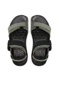 Adidas - adidas Sandały Terrex Cyprex Ultra 2.0 Sandals HP8656 Zielony. Kolor: zielony. Materiał: materiał