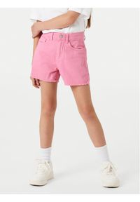 Name it - NAME IT Szorty jeansowe Rose 13239003 Różowy Mom Fit. Kolor: różowy. Materiał: bawełna