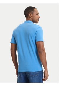 Napapijri Polo Ealis NP0A4H8B Niebieski Regular Fit. Typ kołnierza: polo. Kolor: niebieski. Materiał: bawełna #4