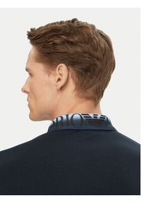 Emporio Armani Polo EM000571 AF20432 UB102 Granatowy Regular Fit. Typ kołnierza: polo. Kolor: niebieski. Materiał: bawełna #2