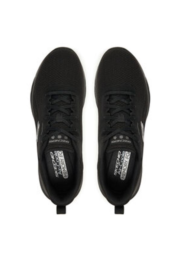 skechers - Skechers Sneakersy Flex Appeal 5.0-Fresh Trek 150213/BBK Czarny. Kolor: czarny. Materiał: materiał