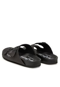 Pepe Jeans Klapki PMS90101 Czarny. Kolor: czarny. Materiał: skóra #3