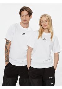 Helly Hansen T-Shirt Yu Patch 53391 Biały Regular Fit. Kolor: biały. Materiał: bawełna #1