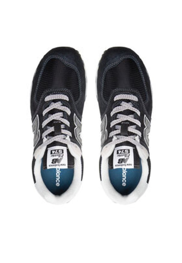 New Balance Sneakersy GC574EVB Czarny. Kolor: czarny. Materiał: materiał. Model: New Balance 574
