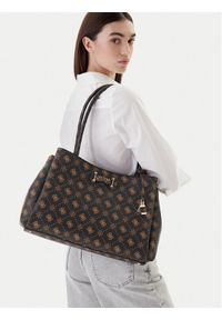 Guess Torebka Carrie Logo HWGP98 98220 Brązowy. Kolor: brązowy. Materiał: skórzane #1