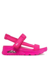 skechers - Sandały Skechers. Kolor: różowy