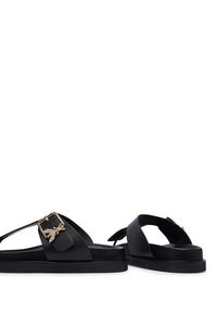 Patrizia Pepe Japonki PPJ405.31 Czarny. Kolor: czarny. Materiał: skóra #7
