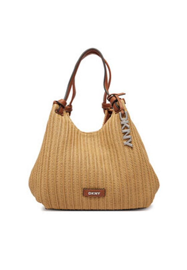 DKNY Torebka Paula R61AOE49 Brązowy. Kolor: brązowy