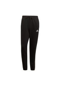 Adidas - Spodnie męskie adidas 3S Flecee Te PT. Kolor: biały, wielokolorowy, czarny