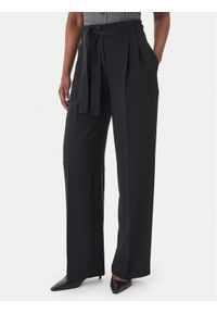 BOSS - Boss Spodnie materiałowe Tapiana 50479405 Czarny Relaxed Fit. Kolor: czarny. Materiał: syntetyk #1