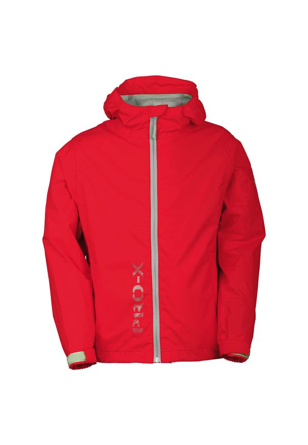 PRO-X ELEMENTS - Kurtka przeciwwiatrowa z kapturem dla dzieci Pro-X Elements Flashy. Typ kołnierza: kaptur. Kolor: pomarańczowy