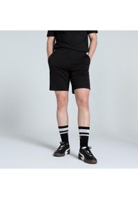 Puma - Męskie szorty Essentials Elevated Structured 9" PUMA Black. Kolor: czarny. Sport: fitness