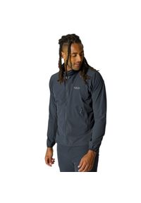 Kurtka softshellowa męska Rab Borealis Hoody z kapturem. Typ kołnierza: kaptur. Kolor: czarny. Materiał: softshell. Sport: turystyka piesza #1