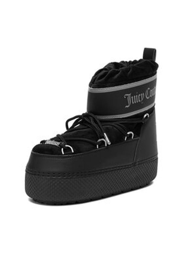 Juicy Couture Śniegowce EO-HXH22195-1 Czarny. Kolor: czarny. Materiał: materiał