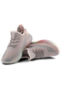 Różowe Sneakersy Artiker Damskie Lekkie Półbuty. Okazja: na co dzień. Kolor: różowy. Szerokość cholewki: normalna #8