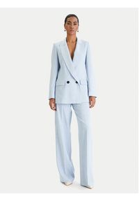 Marella Marynarka Canzone 2613041151 Błękitny Regular Fit. Kolor: niebieski. Materiał: syntetyk #2