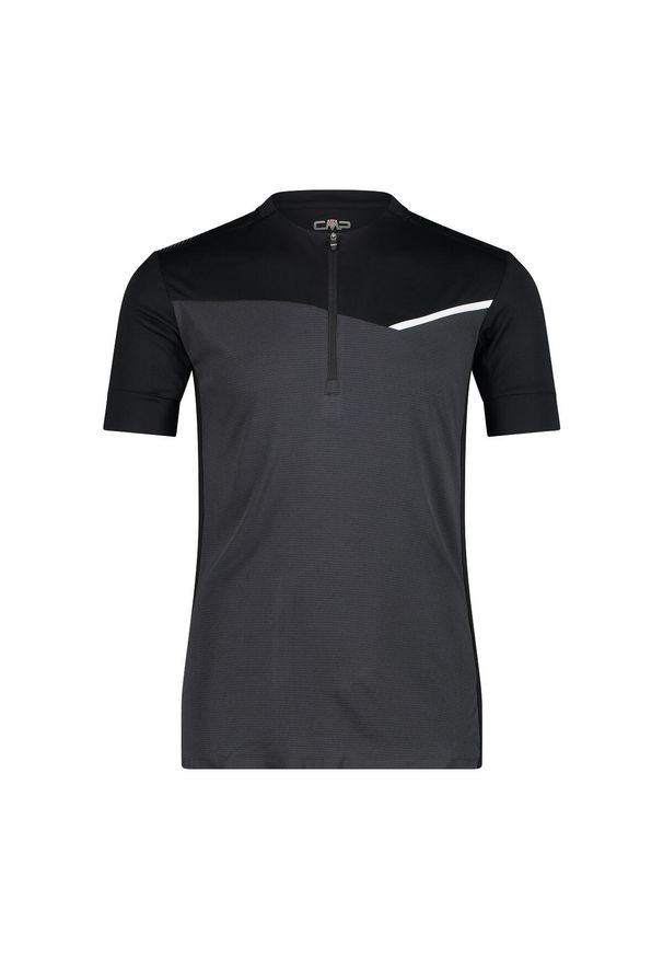 Koszulka CMP. Kolor: szary, wielokolorowy, brązowy. Sezon: lato. Sport: turystyka piesza