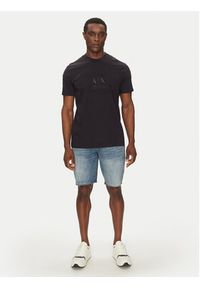 Armani Exchange T-Shirt XM000358 AF10364 UB101 Granatowy Regular Fit. Kolor: niebieski. Materiał: bawełna #3