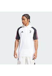 Adidas - Koszulka Juventus Tiro 23 Cotton Polo. Typ kołnierza: polo. Kolor: biały. Materiał: materiał #1