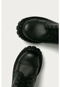 Altercore - Workery Vegan. Nosek buta: okrągły. Zapięcie: sznurówki. Kolor: czarny. Materiał: guma #2