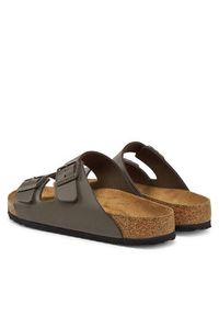 Birkenstock Klapki Arizona 1029153 Brązowy. Kolor: brązowy. Materiał: skóra