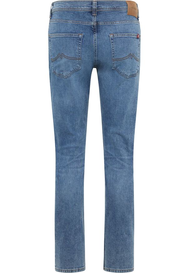 Mustang - Męskie Spodnie Jeansowe MUSTANG Orlando Slim Denim Blue 1014860 5000 884
