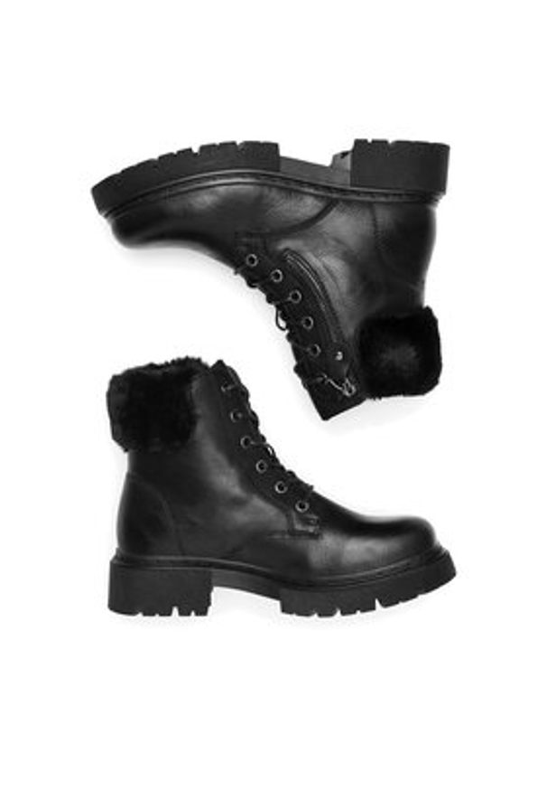 Jenny Fairy Trzewiki WS5866-29 Czarny. Kolor: czarny. Materiał: materiał