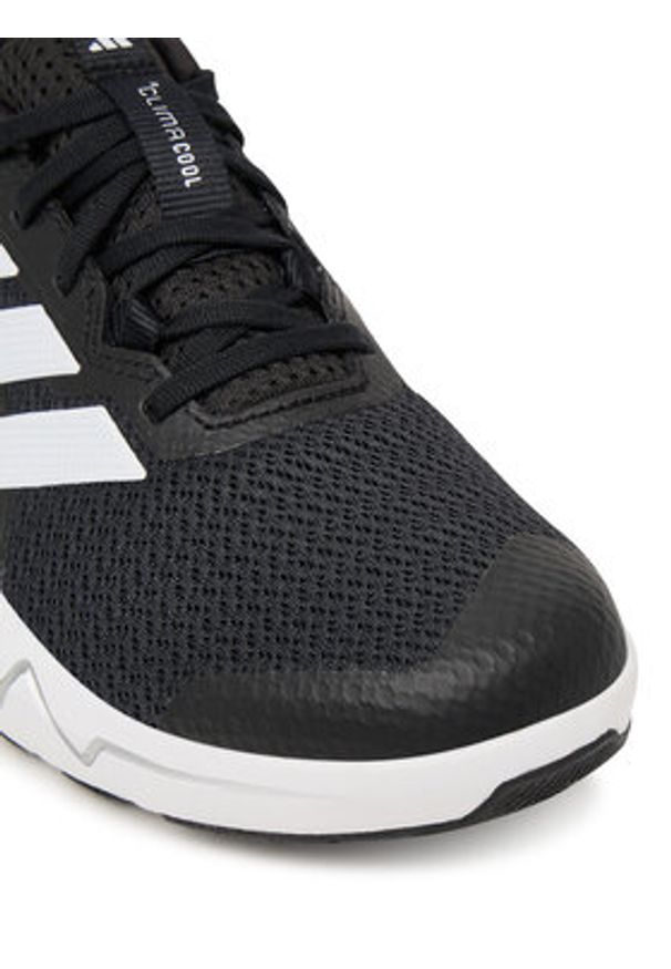 Adidas - adidas Buty na siłownię Rapidmove Go Trainer JQ3953 Czarny. Kolor: czarny. Materiał: materiał. Sport: fitness
