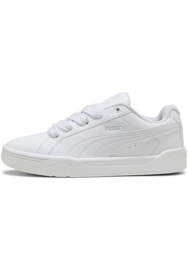 Adidasy Puma Park Lifestyle Easy, Dla obu płci. Kolor: biały. Materiał: materiał, skóra ekologiczna