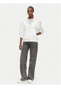 Calvin Klein Bluza LV044G215G Biały Relaxed Fit. Kolor: biały. Materiał: bawełna #2