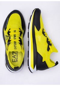 Sneakersy męskie żółte EA7 Emporio Armani X8X113 XK269 Q701. Okazja: do pracy, na spacer, na co dzień. Kolor: żółty. Sport: turystyka piesza #3