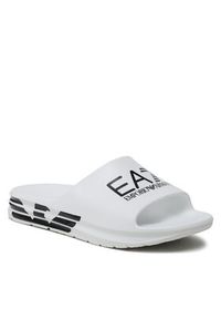 EA7 Emporio Armani Klapki XBP008 Biały. Kolor: biały #4