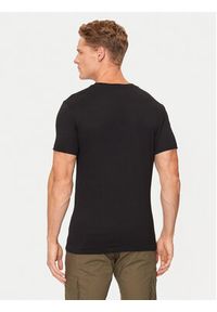 Calvin Klein Jeans T-Shirt Two Tone Institutional J30J325676 Czarny Regular Fit. Kolor: czarny. Materiał: bawełna