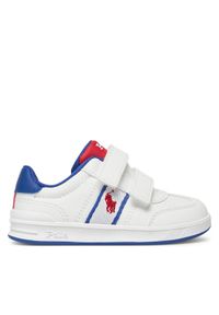 Polo Ralph Lauren Sneakersy Heritage Court III RL02068100 Biały. Kolor: biały. Materiał: skóra #1
