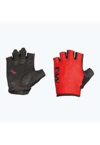 Rękawice rowerowe szosa gravel NORTHWAVE Active Glove. Kolor: czerwony