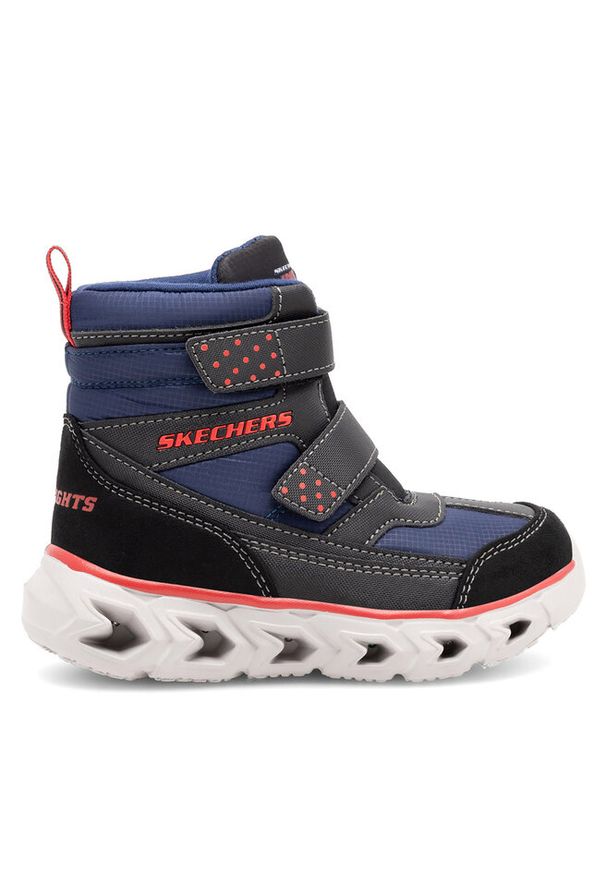 skechers - Śniegowce Skechers. Kolor: niebieski