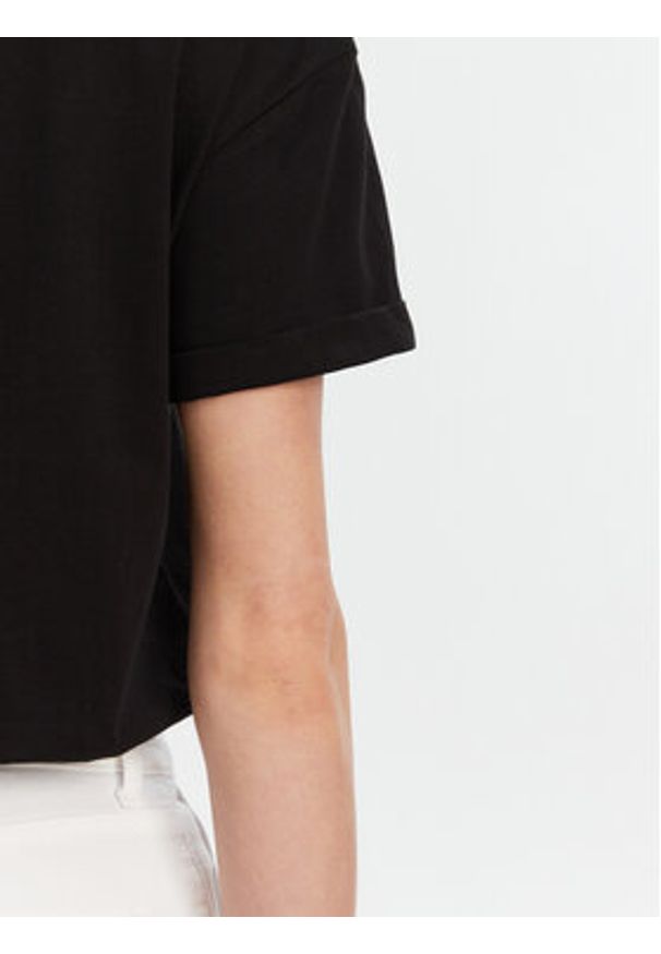 Liu Jo T-Shirt WA5007 JS923 Czarny Relaxed Fit. Kolor: czarny. Materiał: bawełna